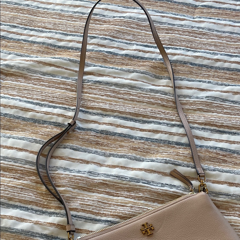 Tory Burch Blush Leather Crossbody - Picture 4 of 6